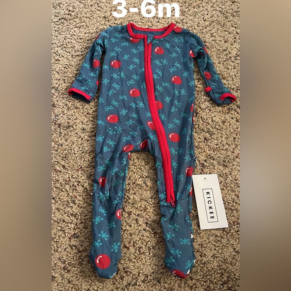 Kickee Bamboo Zippy nwt